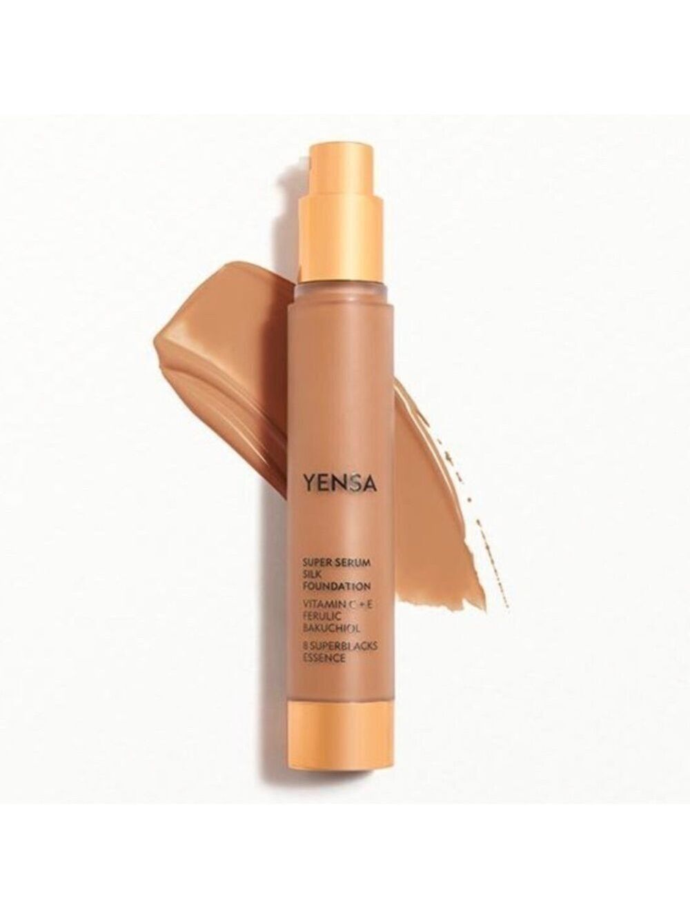 Yensa TAN 2 Super Serum Silk Foundation | Tan Warm | NEW | 30mL Full Size